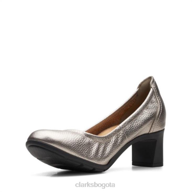 Clarks 0DX8L6335 neiley perla peltre metálico clarks peltre metálico unisexo peltre metálico