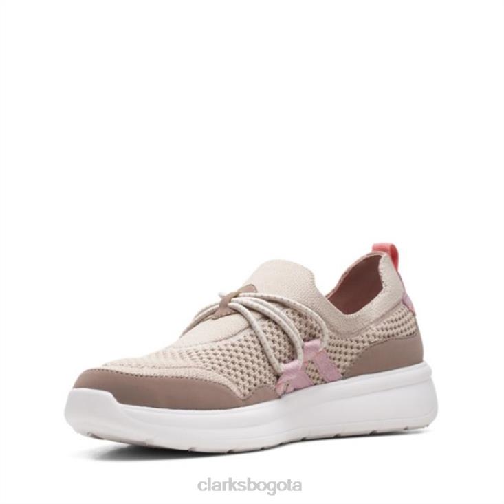 Clarks 0DX8L6338 clarks ezera run topo combi topo combi mujer combinación color topo