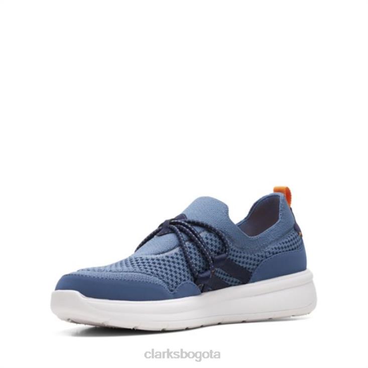 Clarks 0DX8L6339 combi azul clarks ezera run combi azul mujer combinación azul