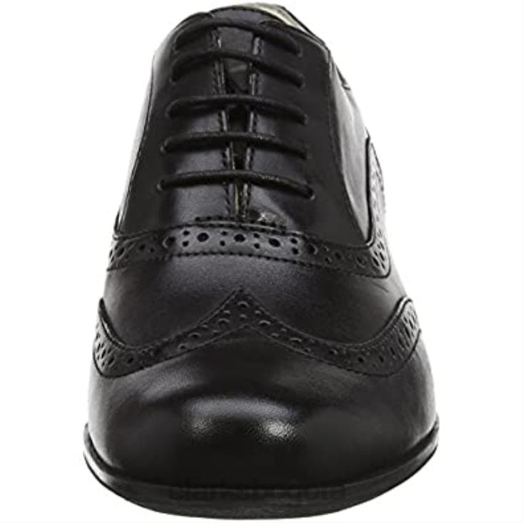 Clarks 0DX8L634 zapatos brogue clarks hamble oak mujer cuero negro mujer cuero negro