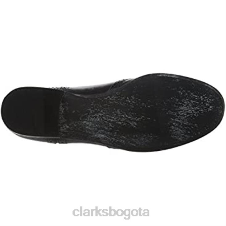 Clarks 0DX8L634 zapatos brogue clarks hamble oak mujer cuero negro mujer cuero negro