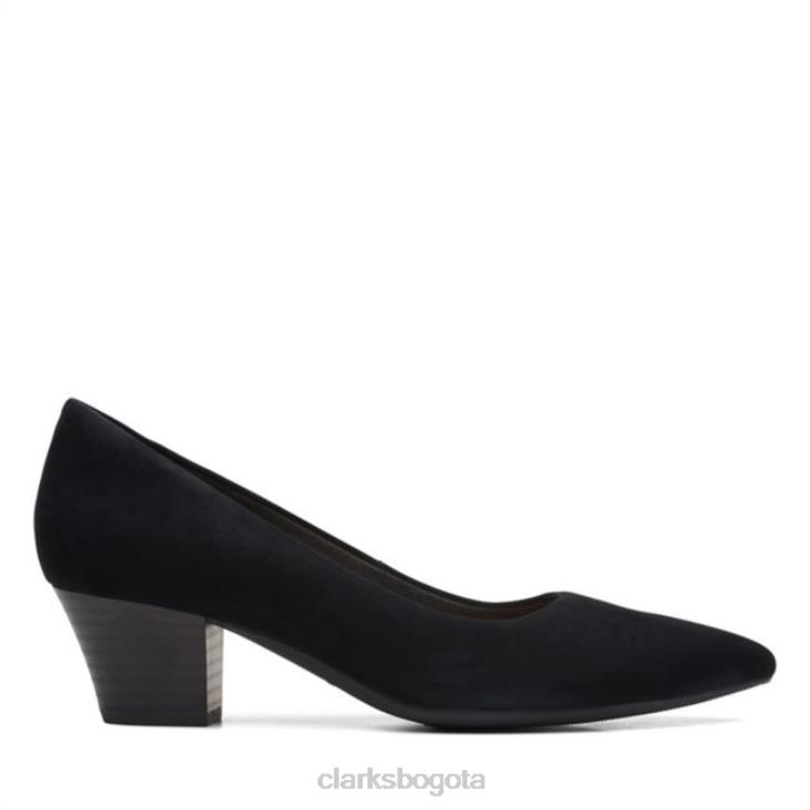 Clarks 0DX8L6347 ante negro clarks teresa step ante negro unisexo ante negro
