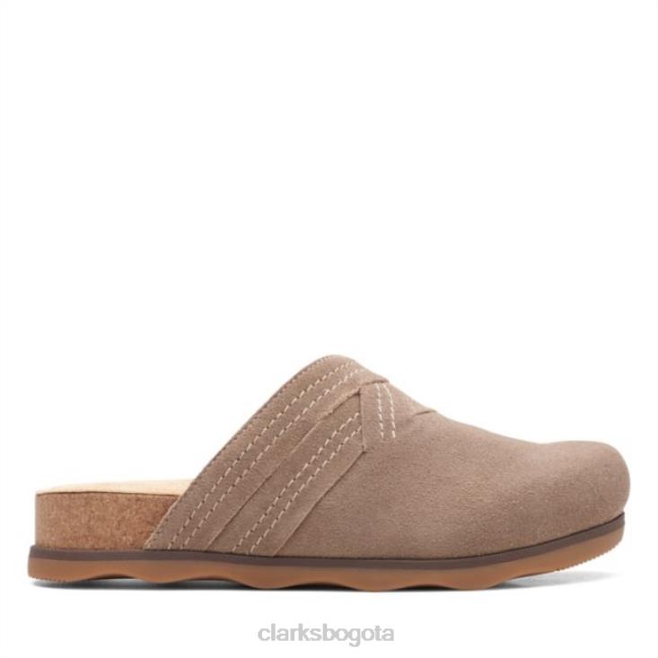 Clarks 0DX8L6349 brynn glide guijarro gamuza clarks guijarro gamuza mujer gamuza guijarro