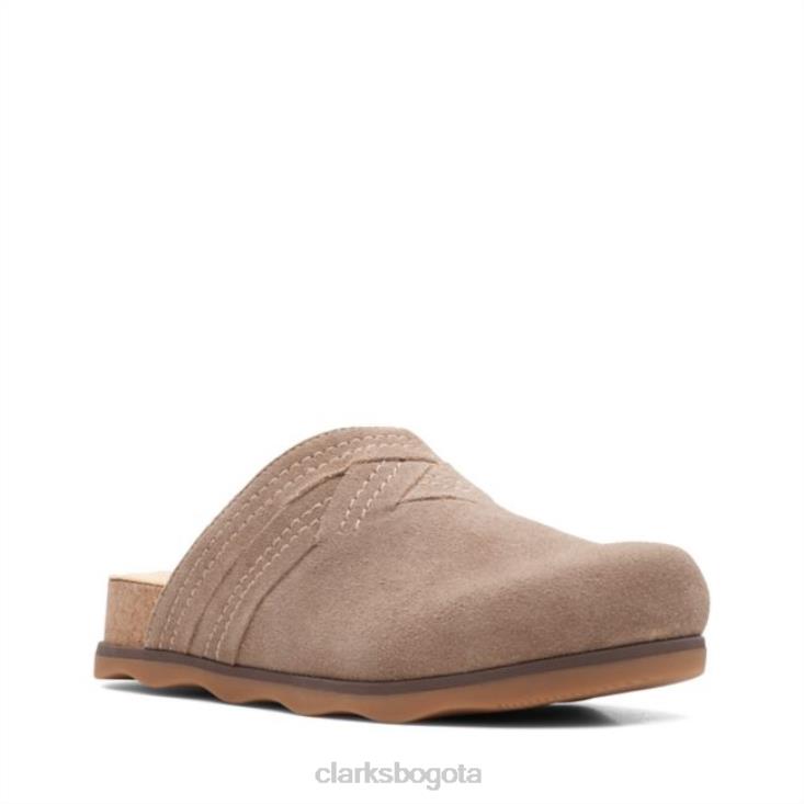 Clarks 0DX8L6349 brynn glide guijarro gamuza clarks guijarro gamuza mujer gamuza guijarro