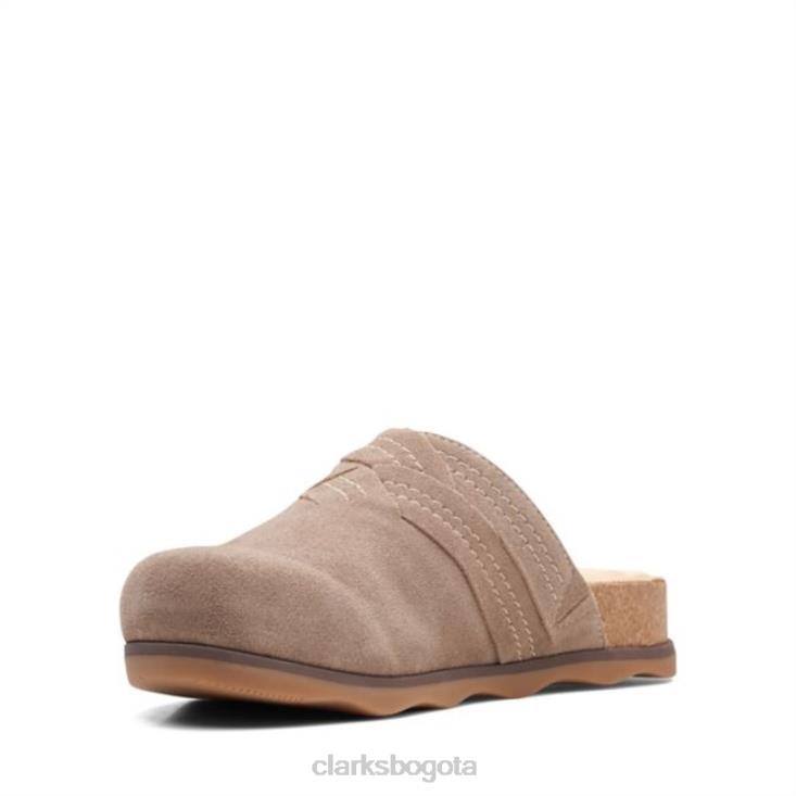 Clarks 0DX8L6349 brynn glide guijarro gamuza clarks guijarro gamuza mujer gamuza guijarro