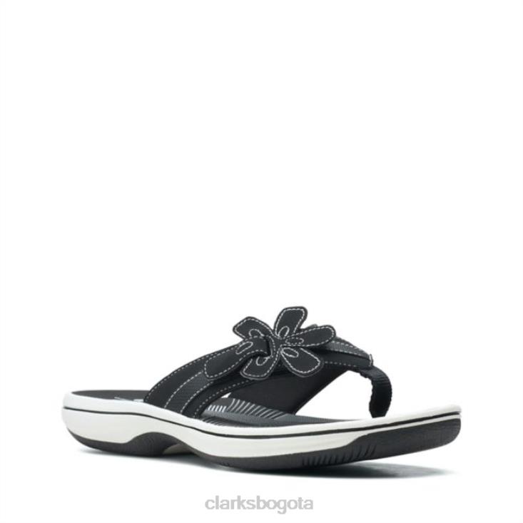 Clarks 0DX8L6358 brinkley flora negro clarks negros unisexo negro