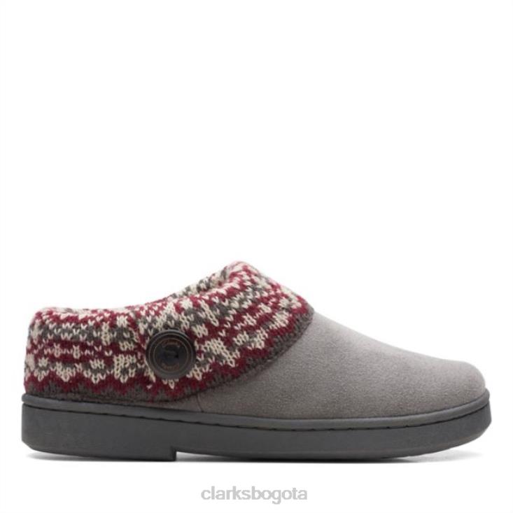 Clarks 0DX8L6360 gris clarks helecho willodean gris unisexo gris
