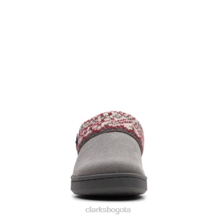 Clarks 0DX8L6360 gris clarks helecho willodean gris unisexo gris