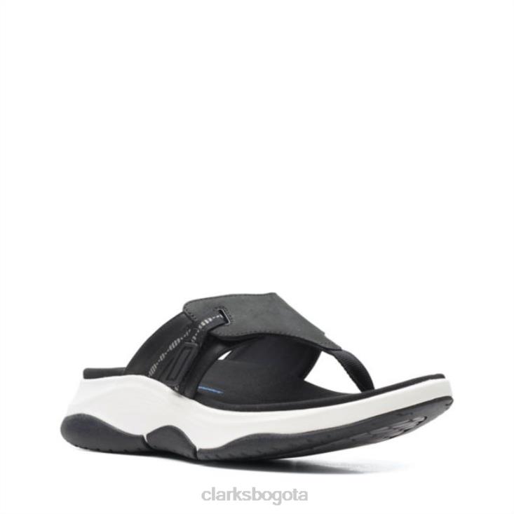 Clarks 0DX8L6362 clarks wave 20 sea negro combinación negro combinación unisexo combinación negra