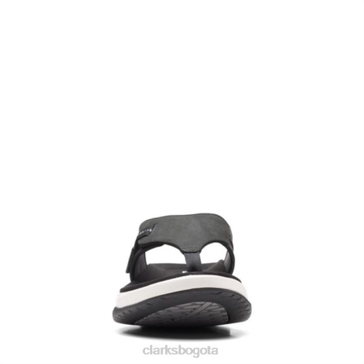 Clarks 0DX8L6362 clarks wave 20 sea negro combinación negro combinación unisexo combinación negra