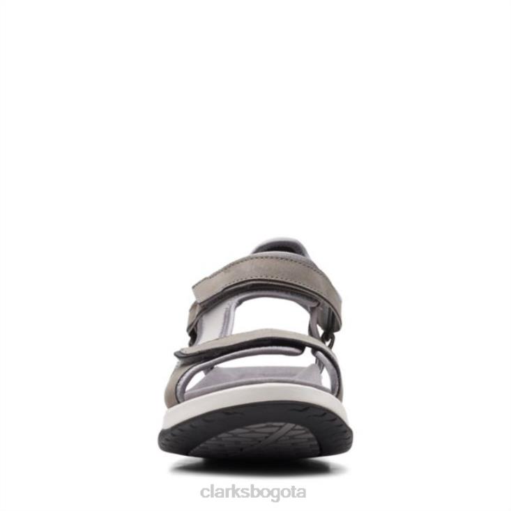 Clarks 0DX8L6364 combinación gris wave 20 skip combinación gris clarks unisexo combinación gris