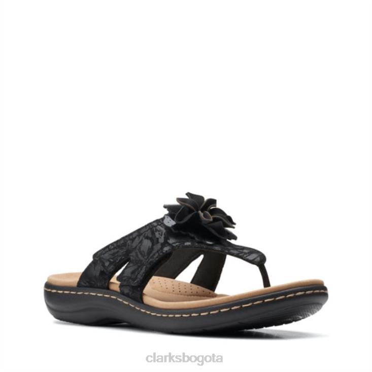 Clarks 0DX8L6365 laurieann gema black clarks negro unisexo negro