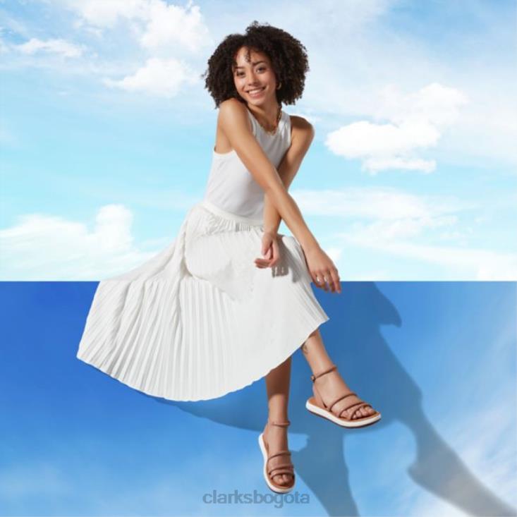 Clarks 0DX8L6379 cuero rosa clarks jemsa estilo cuero rosa mujer cuero rosa