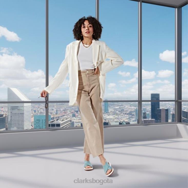 Clarks 0DX8L6388 punto turquesa jemsa dash clarks de punto turquesa unisexo punto turquesa