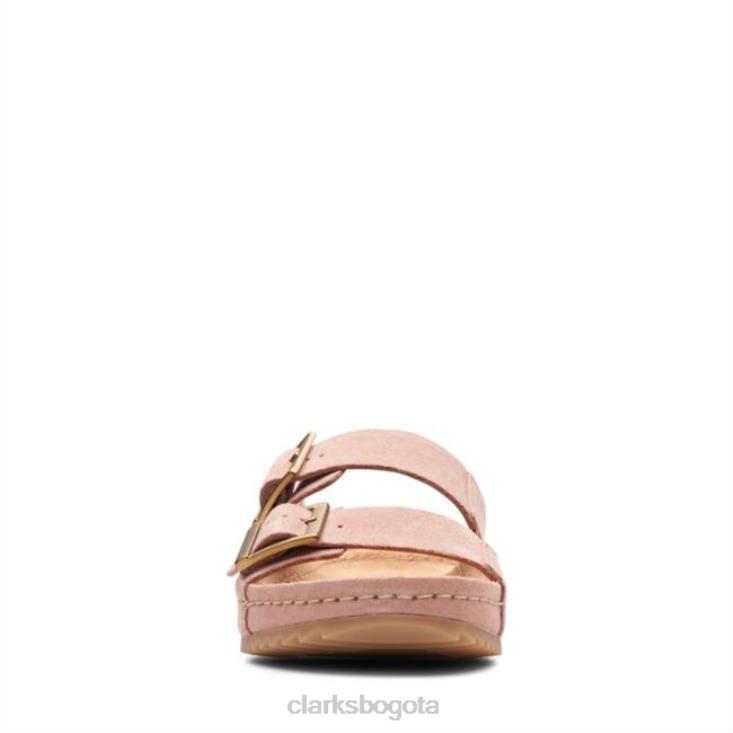 Clarks 0DX8L6393 clarks ante rosa brookleigh sol ante rosa unisexo gamuza rosa