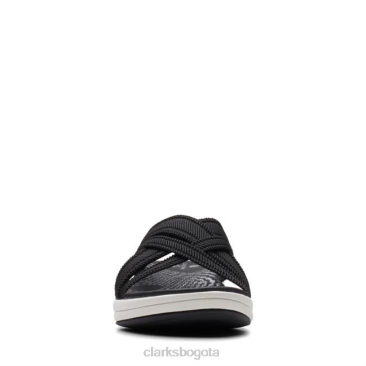Clarks 0DX8L6401 clarks black mira isla negro mujer negro