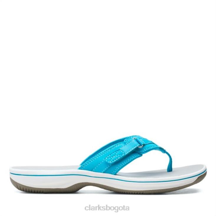 Clarks 0DX8L6407 brisa del mar aqua sintético clarks aqua sintético mujer agua sintética