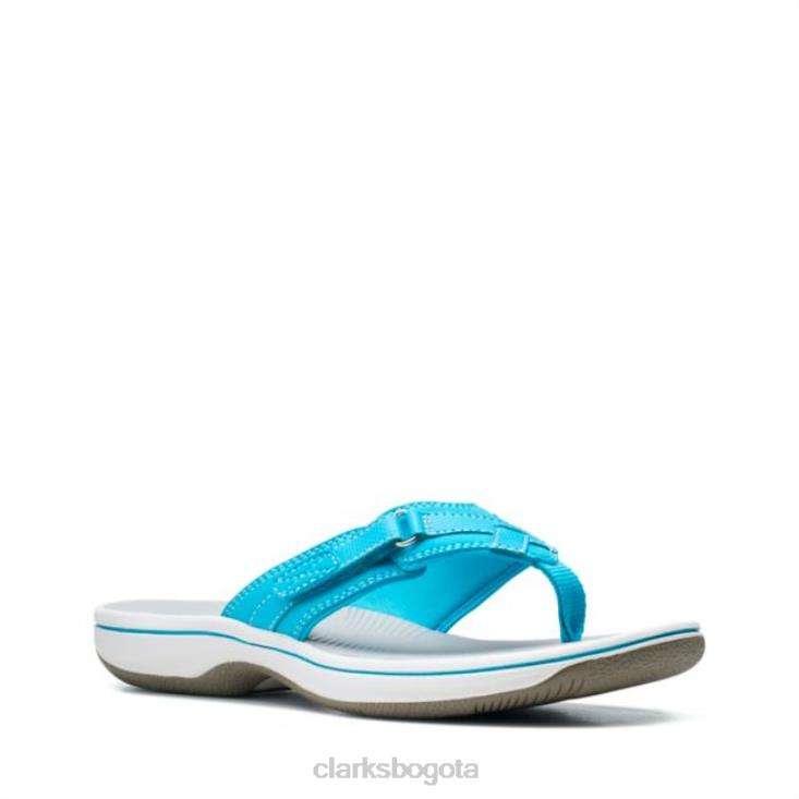 Clarks 0DX8L6407 brisa del mar aqua sintético clarks aqua sintético mujer agua sintética