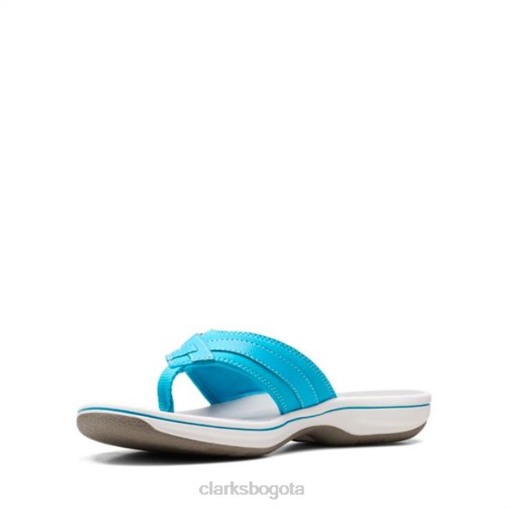 Clarks 0DX8L6407 brisa del mar aqua sintético clarks aqua sintético mujer agua sintética