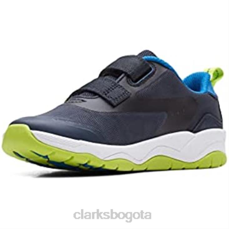Clarks 0DX8L641 Zapatillas clarks lowder race niño textil niños