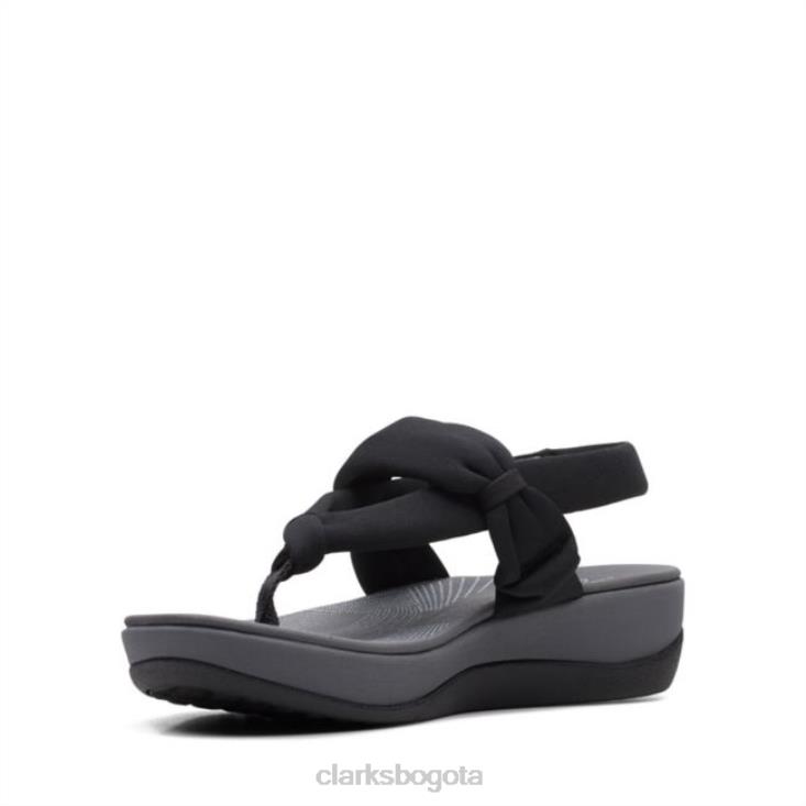 Clarks 0DX8L6413 arla nicole textil negro clarks textil negro mujer textil negro