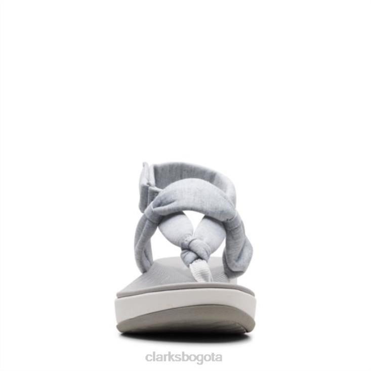Clarks 0DX8L6414 arla nicole gris claro gris claro clarks mujer gris claro