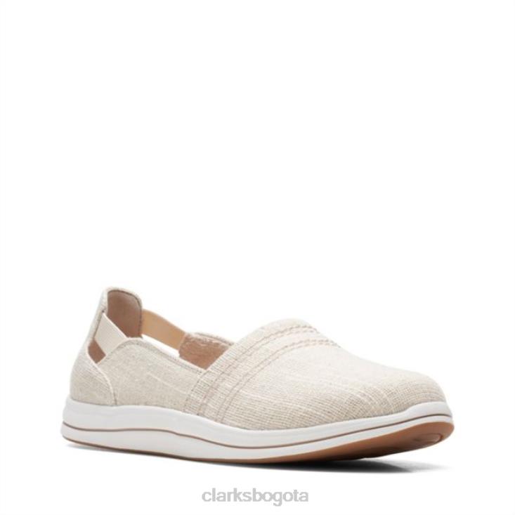 Clarks 0DX8L6418 clarks brisa paso natural int natural int mujer natural