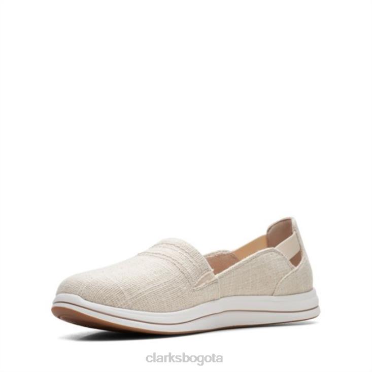 Clarks 0DX8L6418 clarks brisa paso natural int natural int mujer natural