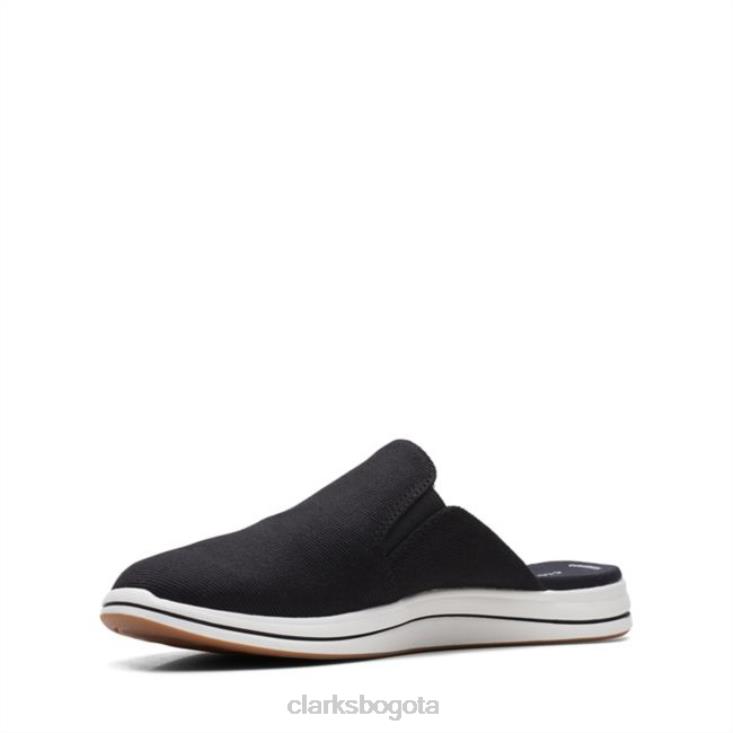 Clarks 0DX8L6423 brisa orilla negro clarks negro mujer negro