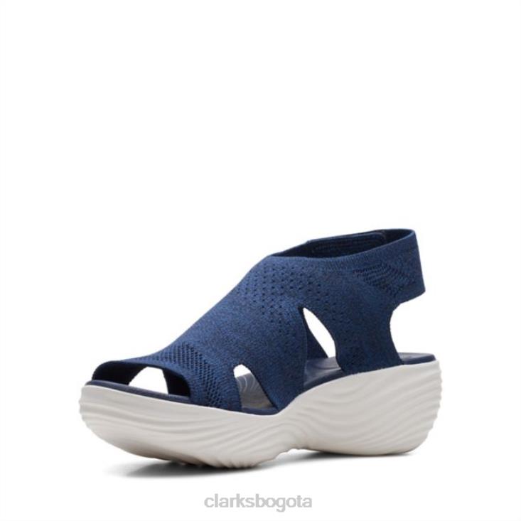 Clarks 0DX8L6459 azul marino clarks marsail azul marino mujer Armada