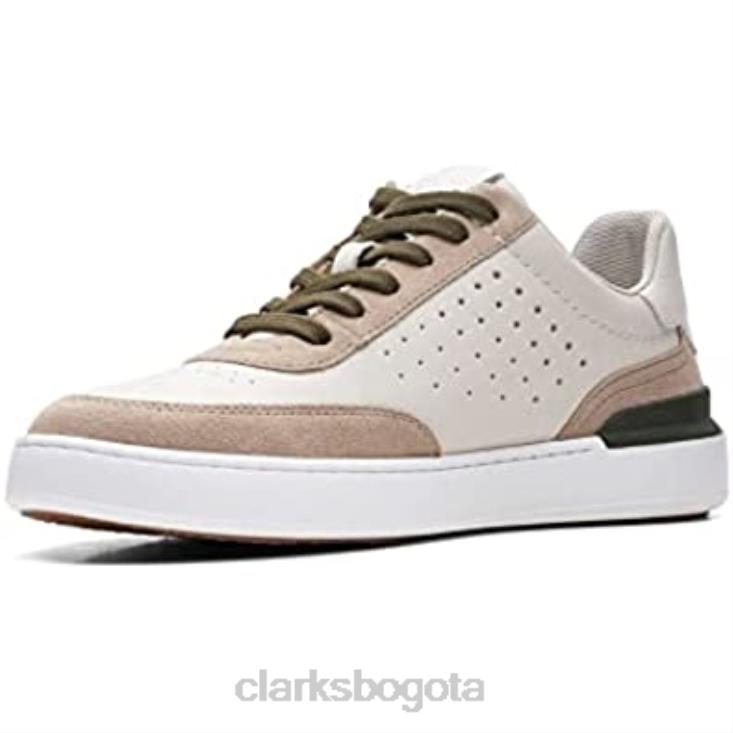 Clarks 0DX8L646 zapatos corte lite tor nubuck blanco clarks unisexo