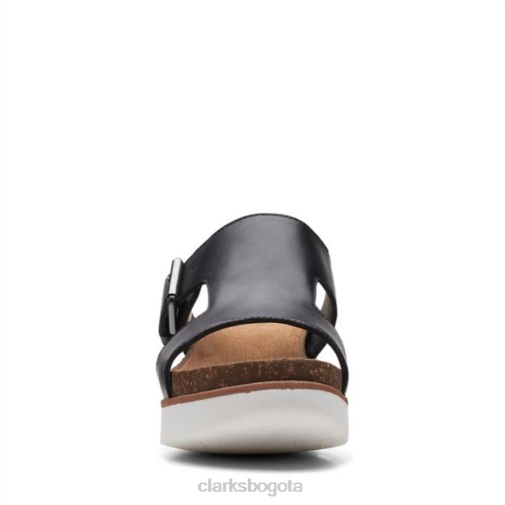 Clarks 0DX8L6463 lizby facilidad cuero negro clarks cuero negro unisexo cuero negro