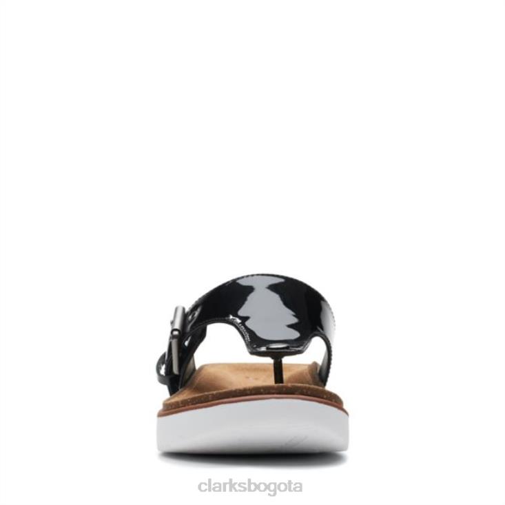 Clarks 0DX8L6464 charol negro clarks elayne step charol negro mujer charol negro