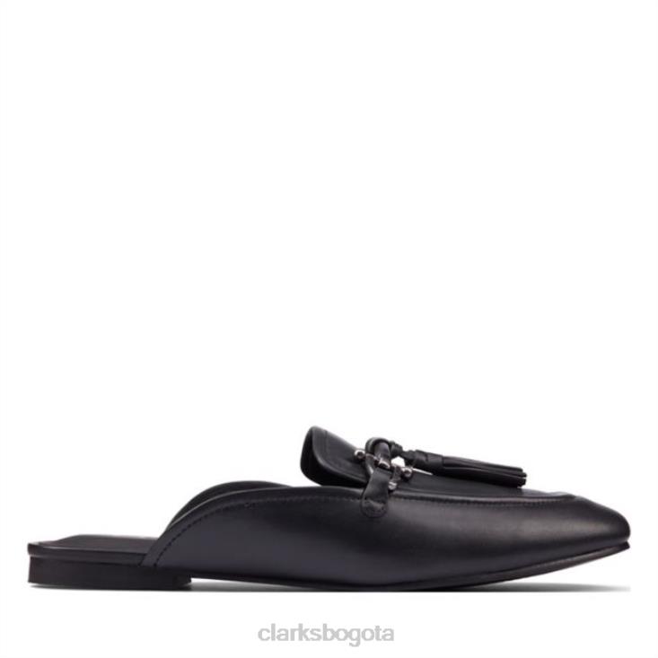 Clarks 0DX8L6470 Adornos pure2 cuero negro clarks de cuero negro mujer cuero negro