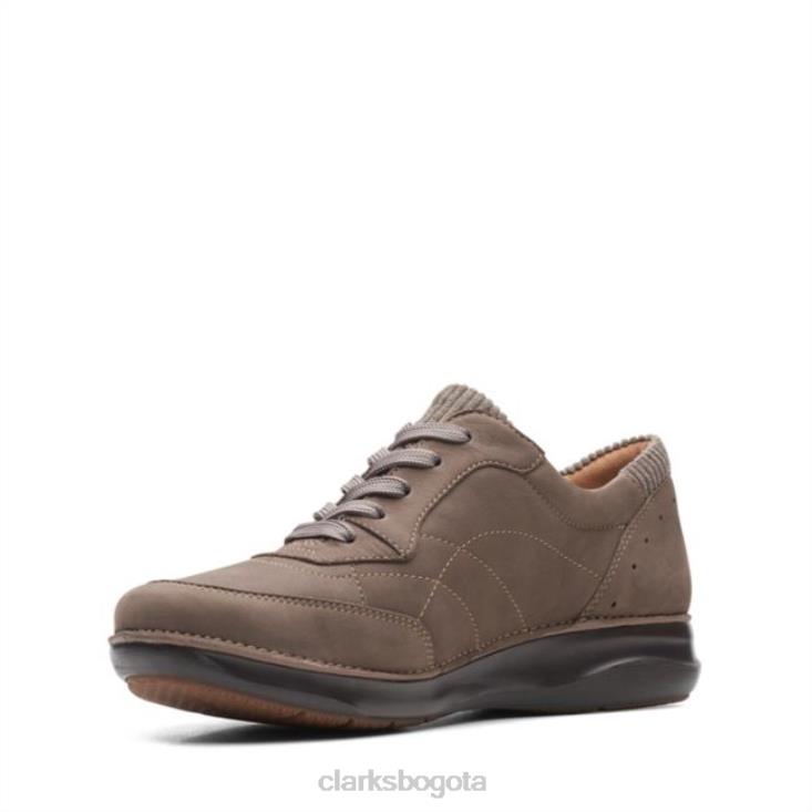 Clarks 0DX8L6492 clarks de nubuck topo appley tie nubuck topo unisexo nubuck topo