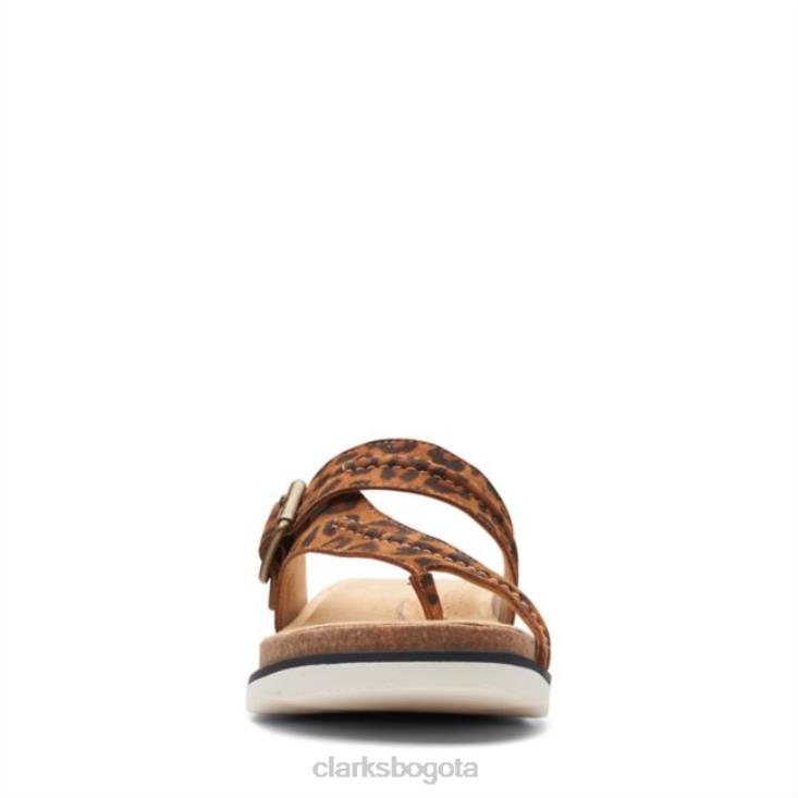 Clarks 0DX8L6515 estampado de leopardo clarks brynn madi estampado de leopardo mujer estampado de leopardo