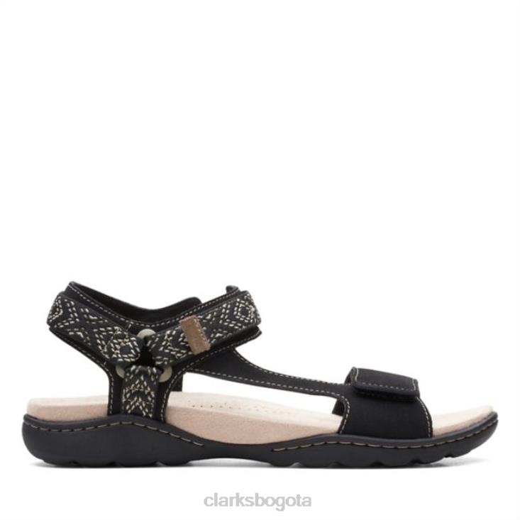Clarks 0DX8L6518 amanda step ante negro clarks ante negro mujer ante negro
