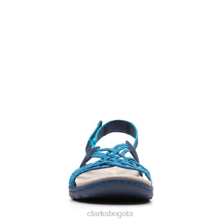 Clarks 0DX8L6523 combinación azul marino clarks amanda facilidad combinación azul marino mujer combinación azul marino