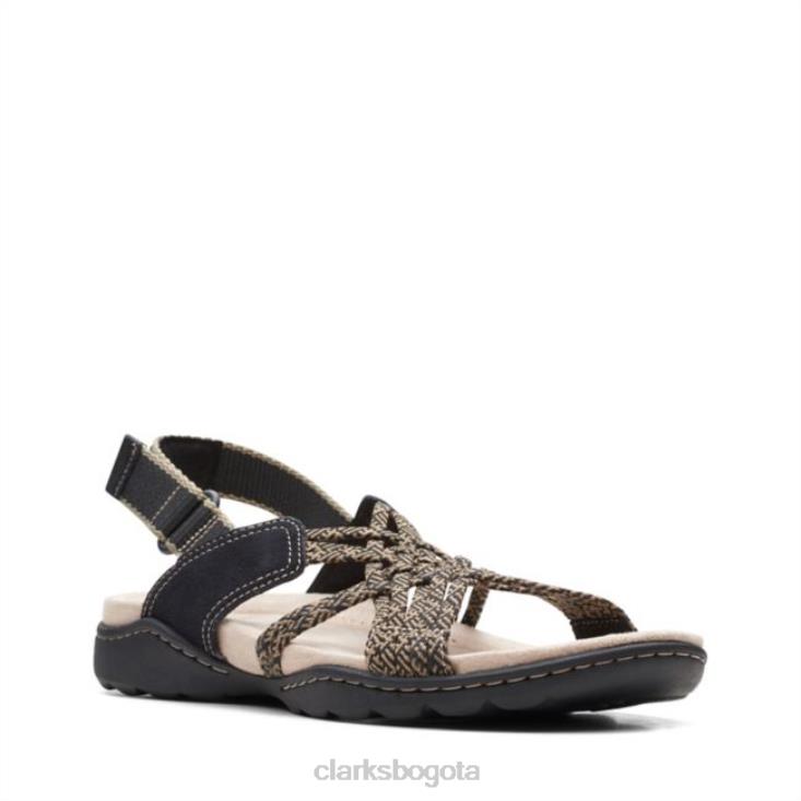 Clarks 0DX8L6524 combinación negra amanda facilidad combinación negra clarks mujer combinación negra