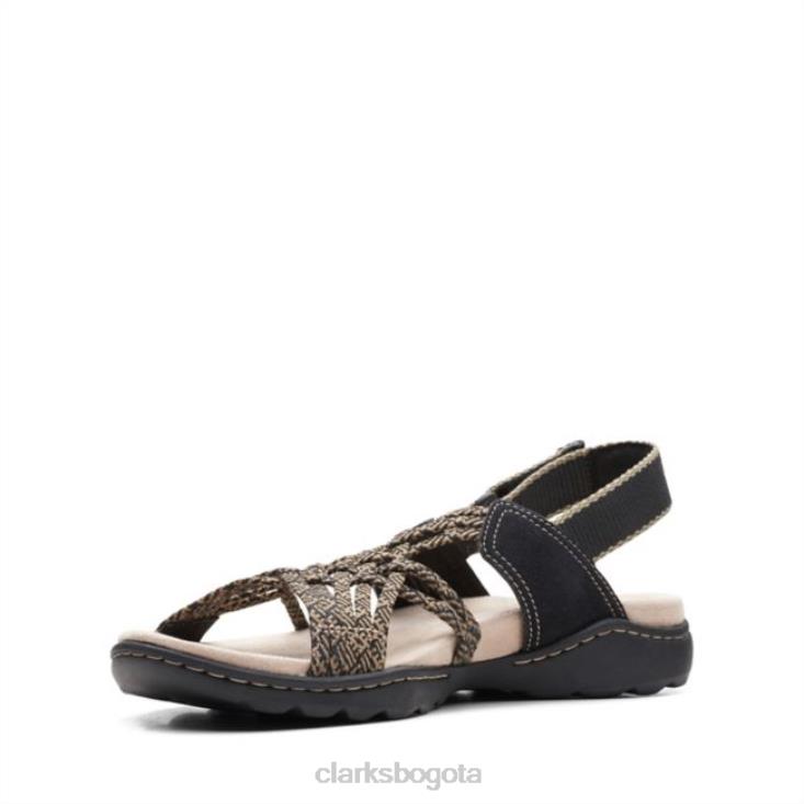 Clarks 0DX8L6524 combinación negra amanda facilidad combinación negra clarks mujer combinación negra