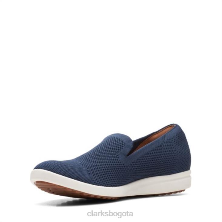 Clarks 0DX8L6526 tamzen slip punto azul marino clarks de punto azul marino unisexo punto azul marino