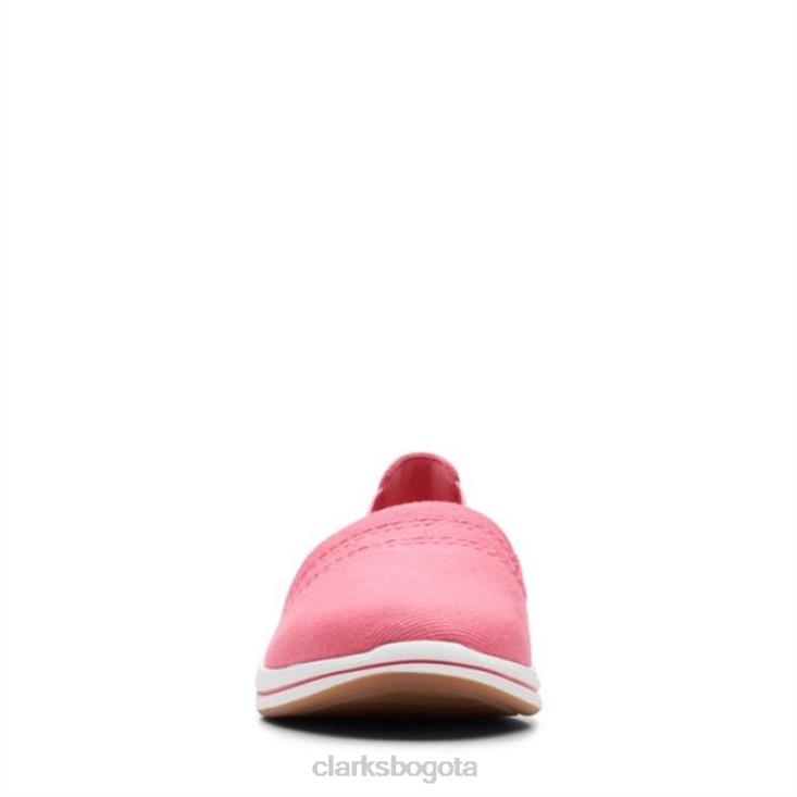 Clarks 0DX8L6530 clarks brisa paso coral brillante coral brillante mujer coral brillante