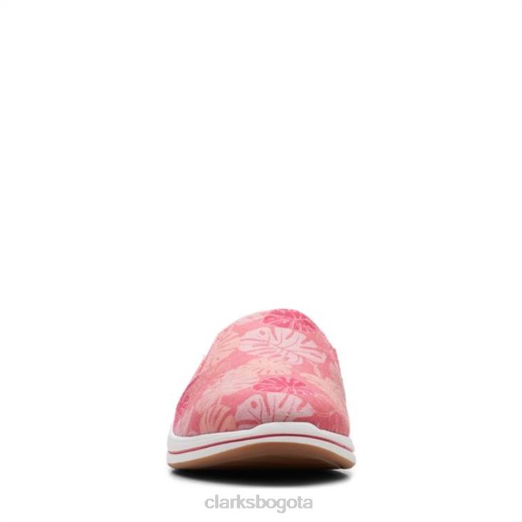 Clarks 0DX8L6533 brisa orilla coral floral clarks coral floral mujer florales coralinos
