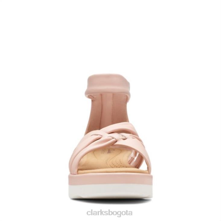 Clarks 0DX8L6546 clarks clara rae rosa claro rosa claro mujer Rosa claro
