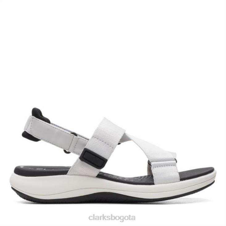 Clarks 0DX8L6553 clarks gris claro mira sun gris claro mujer gris claro