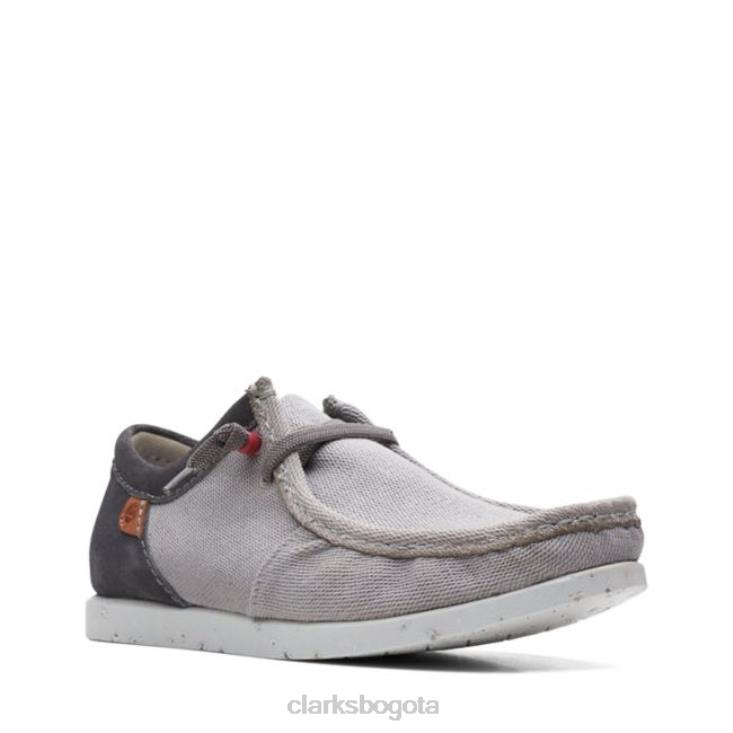 Clarks 0DX8L6565 shacre lite moc combinación gris combinación clarks gris hombres combinación gris
