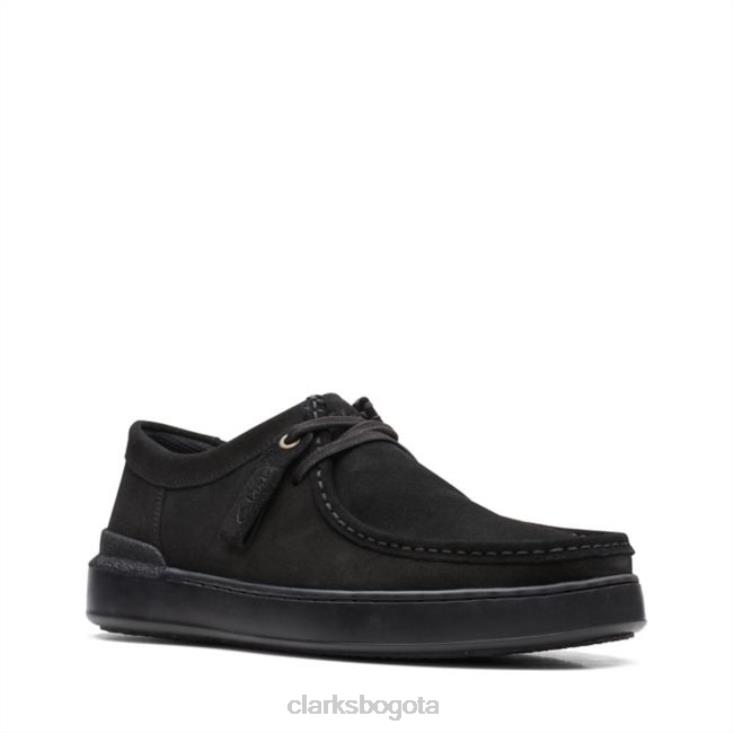 Clarks 0DX8L6567 clarks court lite wally negro/negro hombres negro