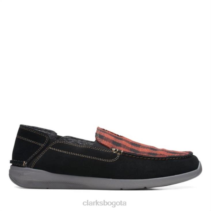 Clarks 0DX8L6577 clarks ante negro gorwstep ante negro hombres ante negro