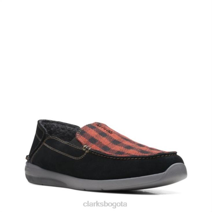 Clarks 0DX8L6577 clarks ante negro gorwstep ante negro hombres ante negro