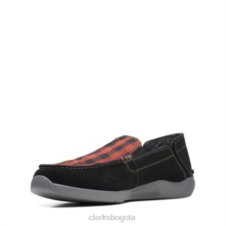 Clarks 0DX8L6577 clarks ante negro gorwstep ante negro hombres ante negro